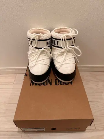 택 포함 MOONBOOT 문 부츠 33/35