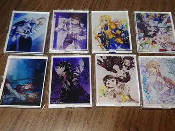 소드 아트 온라인 15주년 기념 온라인 복권 미니 아크릴 스탠드 8종