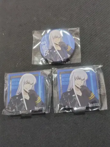 점프 페스타 리본 HMV 데코 가챠 스쿠알로 아크릴 스탠드 배지