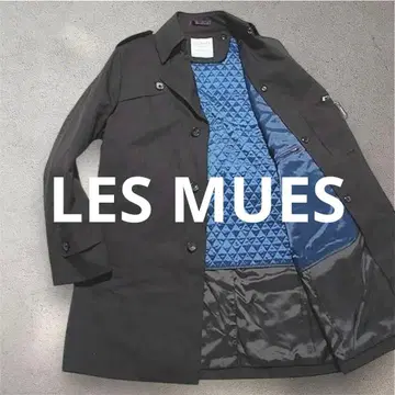 [택 포함 새상품] LES MUES 레미유 트렌치코트 남성용 M 블랙