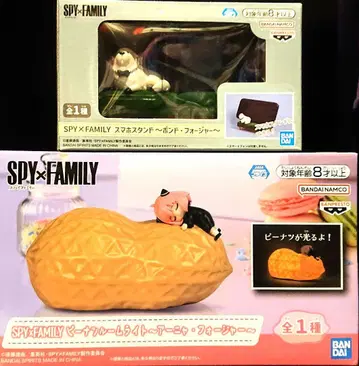 SPY x FAMILY 아냐 피넛 라이트 & 본드 스마트폰 스탠드