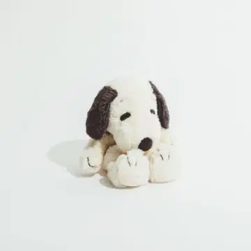 PEANUTS 스누피 뮤지엄 유루쿠타 봉제 인형 스누피 그레이