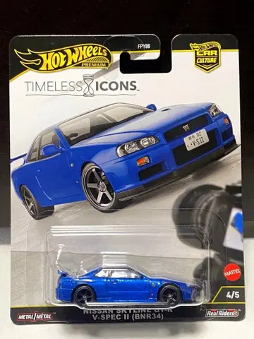 핫휠 닛산 스카이라인 GT-R V 스펙 II BNR34 미개봉 새상품