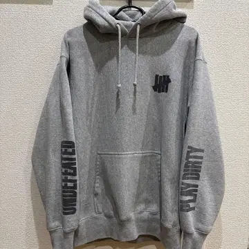 UNDEFEATED 그레이 후드티 L 사이즈