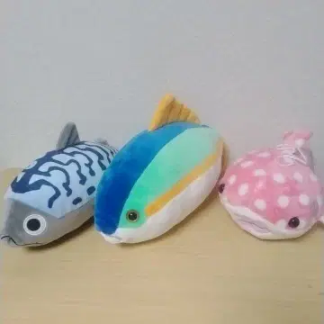 무로토 폐교 수족관 한정판 물고기 봉제 인형