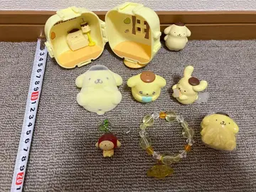 산리오 폼폼푸딩 굿즈 7점 묶음 판매