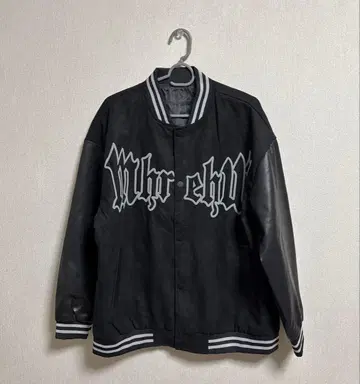 바시티 자켓 아우터