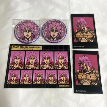 죠죠 디아볼로 캔뱃지 증명사진 포토카드 메디코스