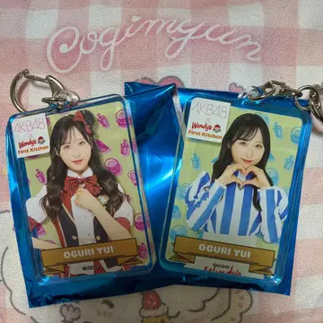 AKB48 오구리 유이 아크릴 키링 웬디스 콜라보