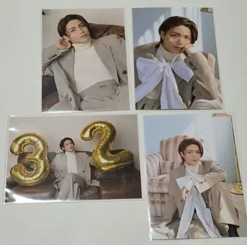 타테이시 토시키 바-이베 랜덤 브로마이드 4장 세트