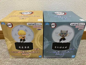 귀멸의 칼날 푸치토 아카리마스 젠이츠 이노스케 세트