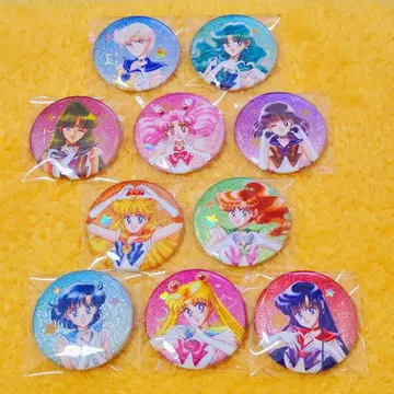 세일러문 로손 오로라 라메 캔뱃지 세트