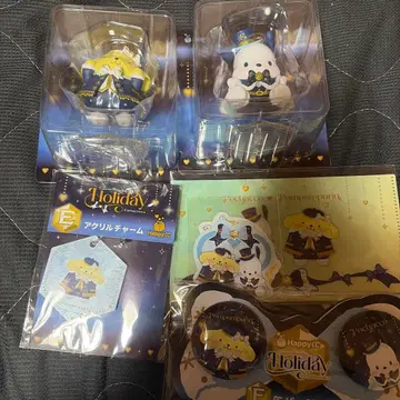 산리오 Holiday Collection 폼폼푸딩 포차코 세트