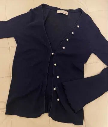 Lily Brown 네이비 가디건 M 사이즈