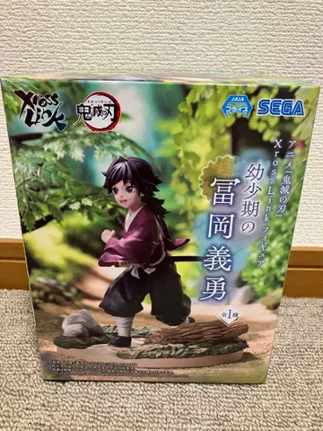 귀멸의 칼날 XrossLink 피규어 유년기의 토미오카 기유