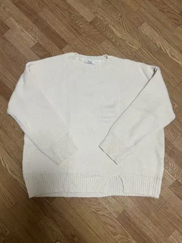 El mar 크림색 긴팔 니트 프리 사이즈