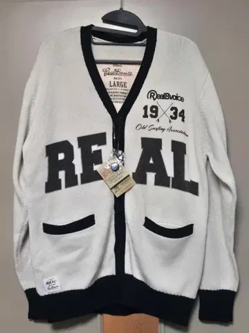 [ 새상품 ] Real Bvoice 가디건 L 사이즈