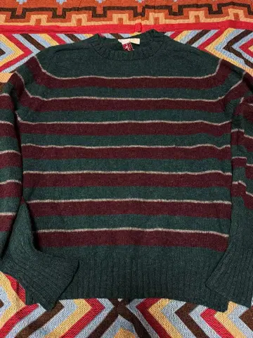 70s 울 니트 스웨터 usa 제작 LORD JEFF