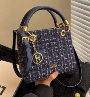 마지막 1점 ZARA 장르 해외 브랜드 고급 트위드 2way 숄더백