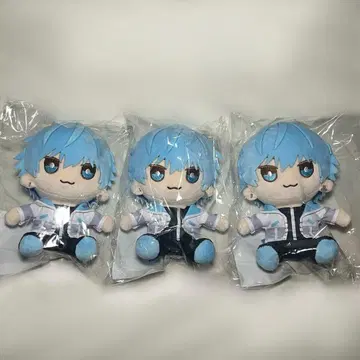 Lapis 앉아 봉제 인형 3개