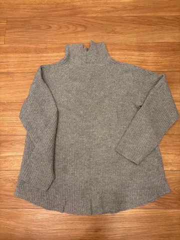 Theory 그레이 하이넥 스웨터 S