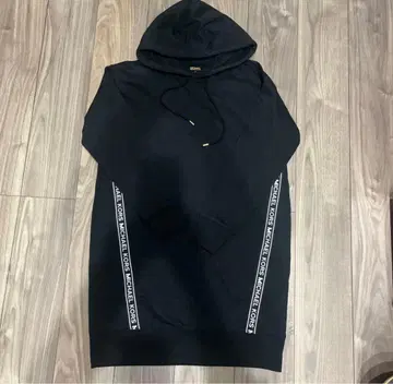 MICHAEL KORS 블랙 롱 후드티
