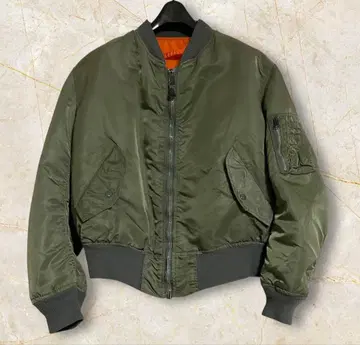 90s 알파 인더스트리 MA-1 플라이트 자켓 USA 제조