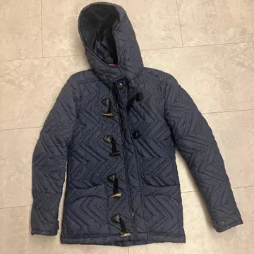 BURNER 네이비 더플 코트 S 사이즈