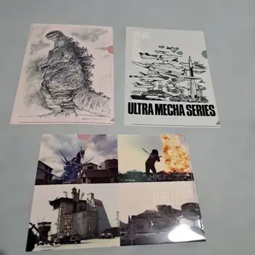 안노 히데아키전 클리어 파일 3장 묶음 판매!