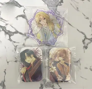 새벽의 연화 대원화전 스퀘어 캔뱃지 코스터 제하 스원