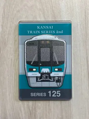 간사이 철도 시리즈 2nd JR 서일본 125계 트레이딩 아크릴 마그넷