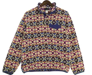 레어 patagonia 파타고니아 네이티브 올 패턴 스냅T M