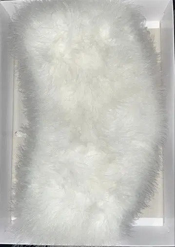 극미품 일본 의류 숄 (깃털 100%)