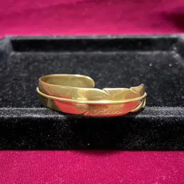 키노시타 레온 Silver 뱅글 골드 컬러