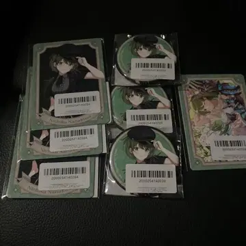 샤니마스 fam 복권 나나쿠사 니치카 캔뱃지, 카드 세트