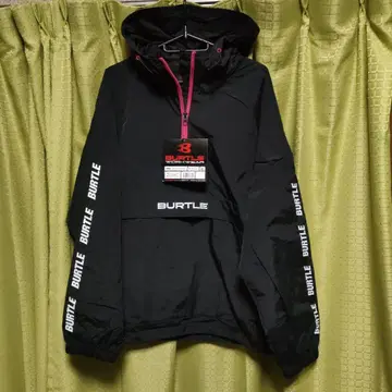 BURTLE 바틀 4054 아노락 후드티 리미티드 블랙