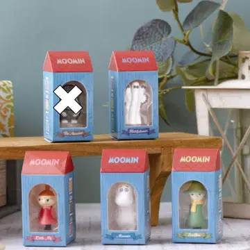 반다이 MOOMIN 무민 미니어처 패키지 컬렉션 4종 세트