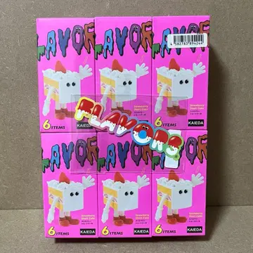 켄 엘리펀트 FLAVORS 플레이버즈 피규어 컬렉션 6개