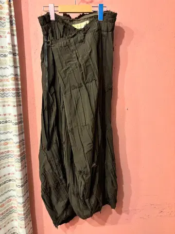 20471120 롱 스커트 벌룬 실루엣