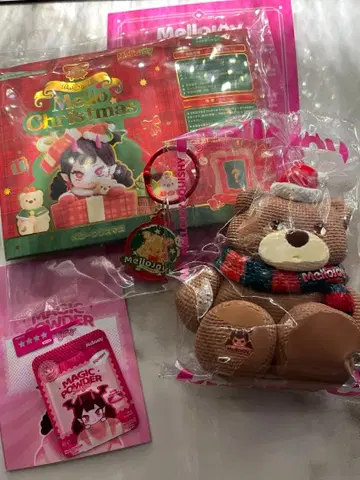 mellojoy 메로조이 크리스마스 스퀴즈 곰