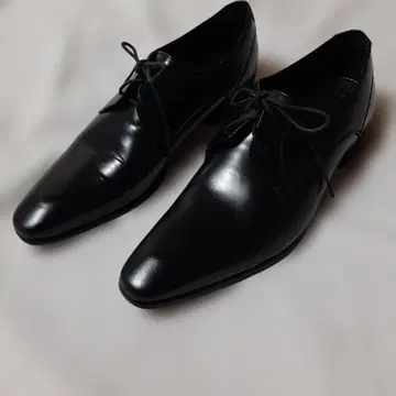 새상품급 MAJI MASATOMO 블랙 라벨 가죽 신발 비즈니스 슈즈