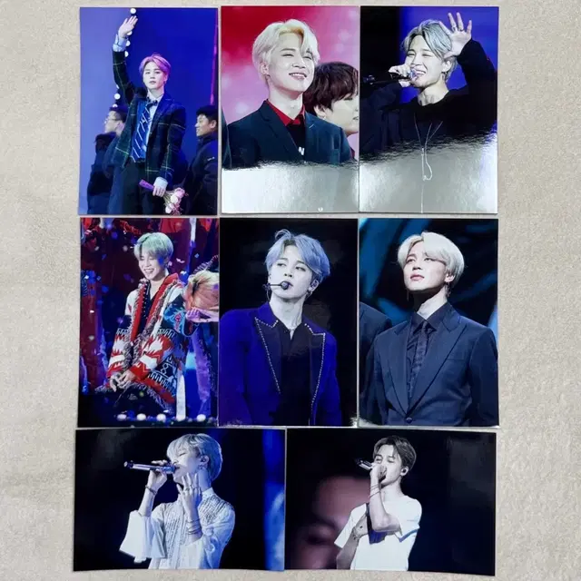 방탄소년단 지민 인화사진 세트 포토세트 마이티제이 전시회 라스트씬 굿즈