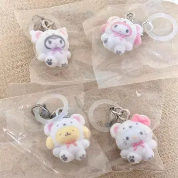 산리오 캐릭터즈 메지루시 액세서리 포근포근 스노우