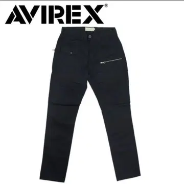 미사용 새상품 이번 시즌 AVIREX 아비렉스 카고 팬츠 XL 블랙