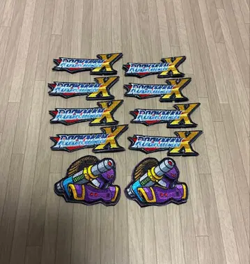 록맨 X 자수 와펜 패치