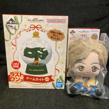 제일복권 미세스 그린애플 A상 봉제 인형 후지와라 료카 라스트원상