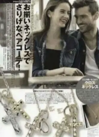 SYMPATHY OF SOUL, 더블 크로스 목걸이