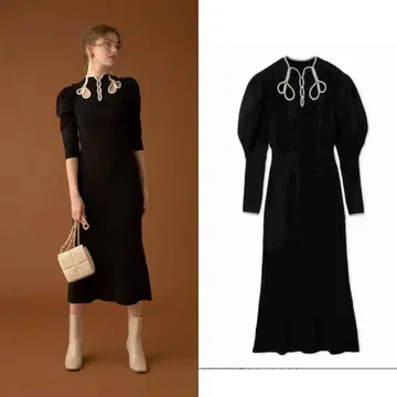 LILY BROWN 머메이드 니트 원피스