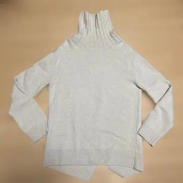 A17867 JADE 캐시미어 혼방 터틀넥 니트 풀오버 베이지