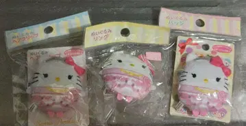 산리오 인형 배지 반지 헤어 클립 헬로키티